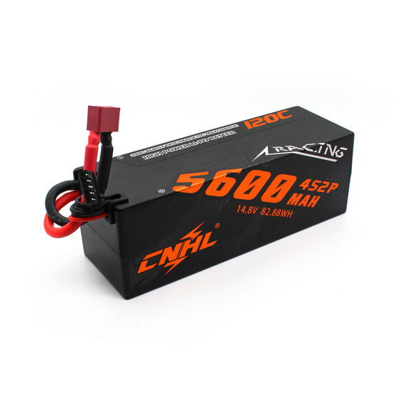 CNHL HC5601204X 5600mah 4s 120c T-dean 4S2P akumulator Li-pol Hard Case