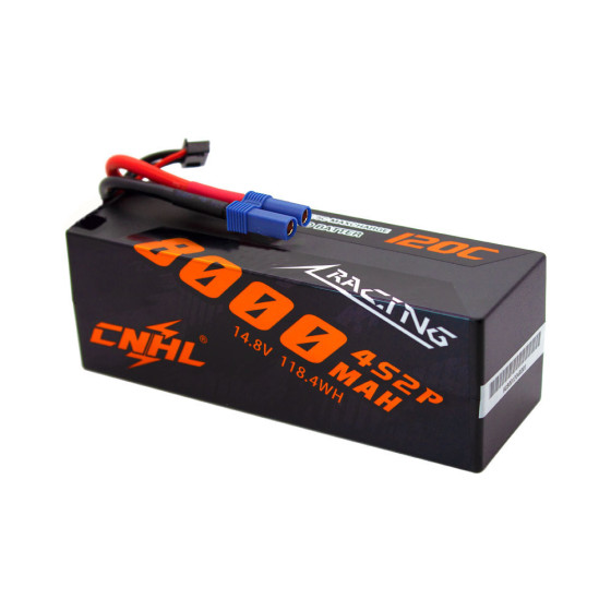 CNHL 8000MAH 120C 4S2P-1000 EC5 120c Akumulator Li-pol Hard Case