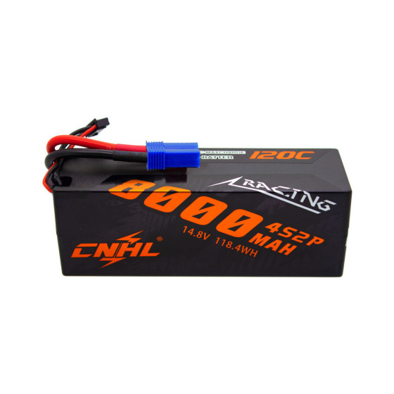 CNHL 8000MAH 120C 4S2P-1000 EC5 120c Akumulator Li-pol Hard Case