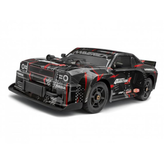 Maverick QuantumR FLUX 1/8 4WD Brushless Muscle Car Black/Red 150350
