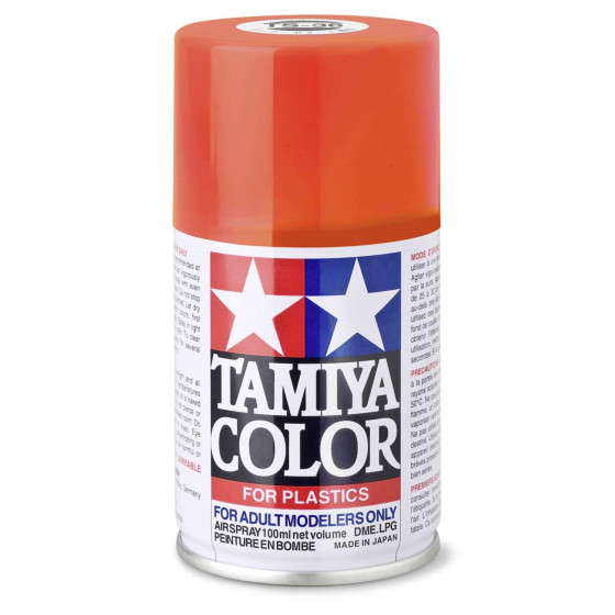 Tamiya 85036 TS-36 - Farba w sprayu - Fluorescencyjny czerwony / Fluorescent Red Spray 100ml