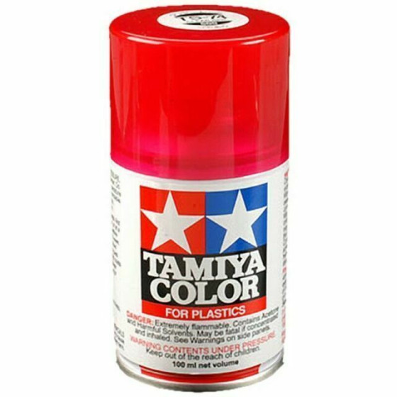 Tamiya 85074 TS-74 - Farba w sprayu - Jasna czerwień /  spray Clear red 100ml